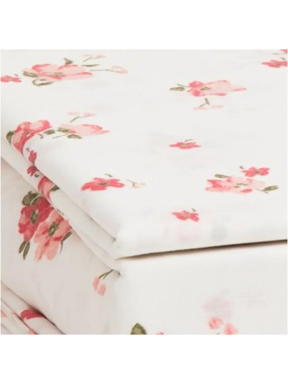 LAURA ASHLEY Cotton Percale Petal Sheet Set